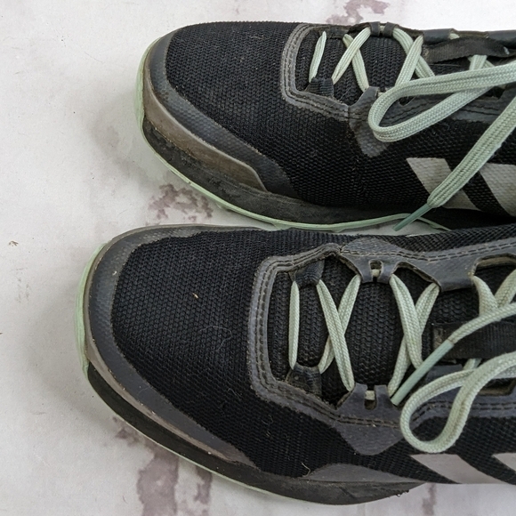 adidas Terrex CMTK Black Ash Green Womens Size 8 Sneaker Shoes Trail Running